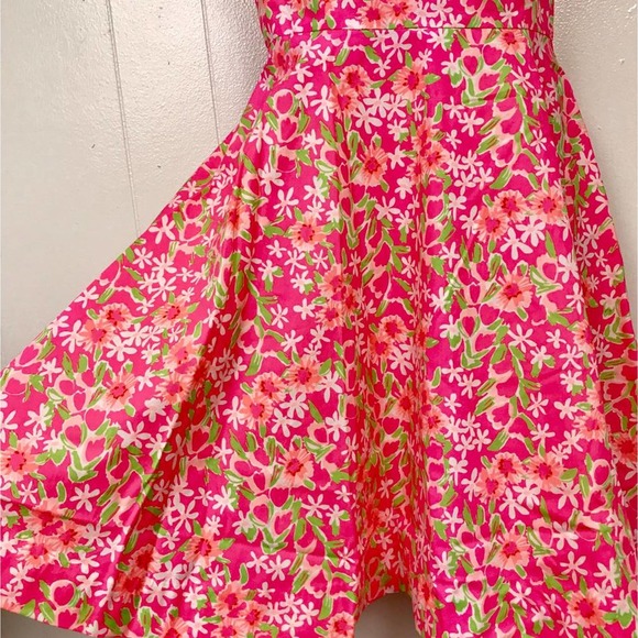 Lilly Pulitzer Floral Print Dress 0 - Picture 3 of 6